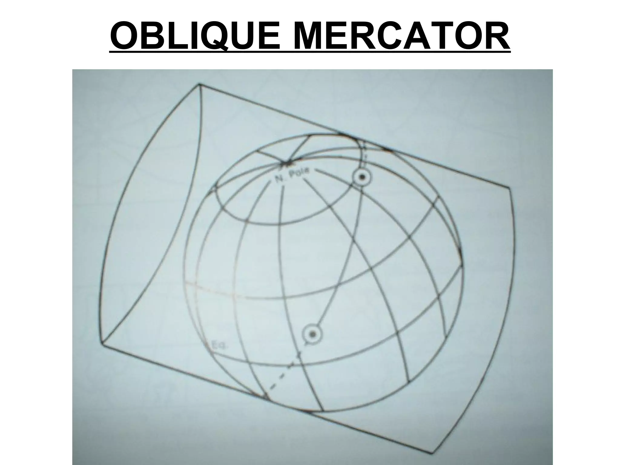 OBLIQUE MERCATOR
 