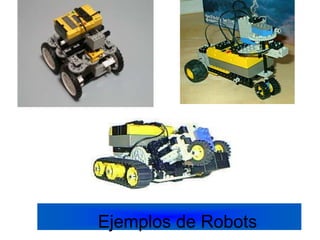 Robot Lego RCXEjemplos de Robots