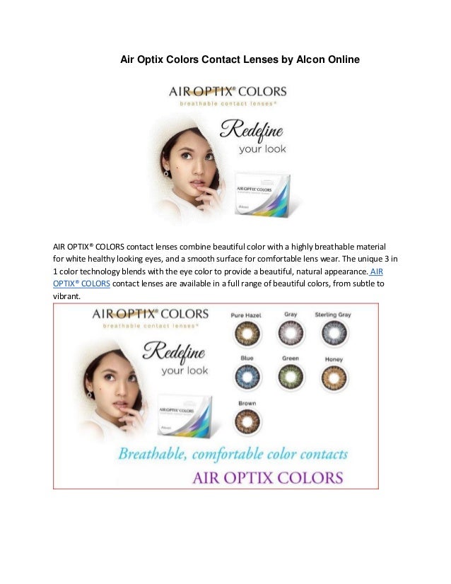 air optix colors contact