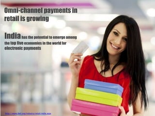 Copyright Airpay Payment Services Pvt. Ltd.
http://www.ibef.org/industry/retail-india.aspx
Indiahas the potential to emerge among
the top five economies in the world for
electronic payments
Omni-channel payments in
retail is growing
 