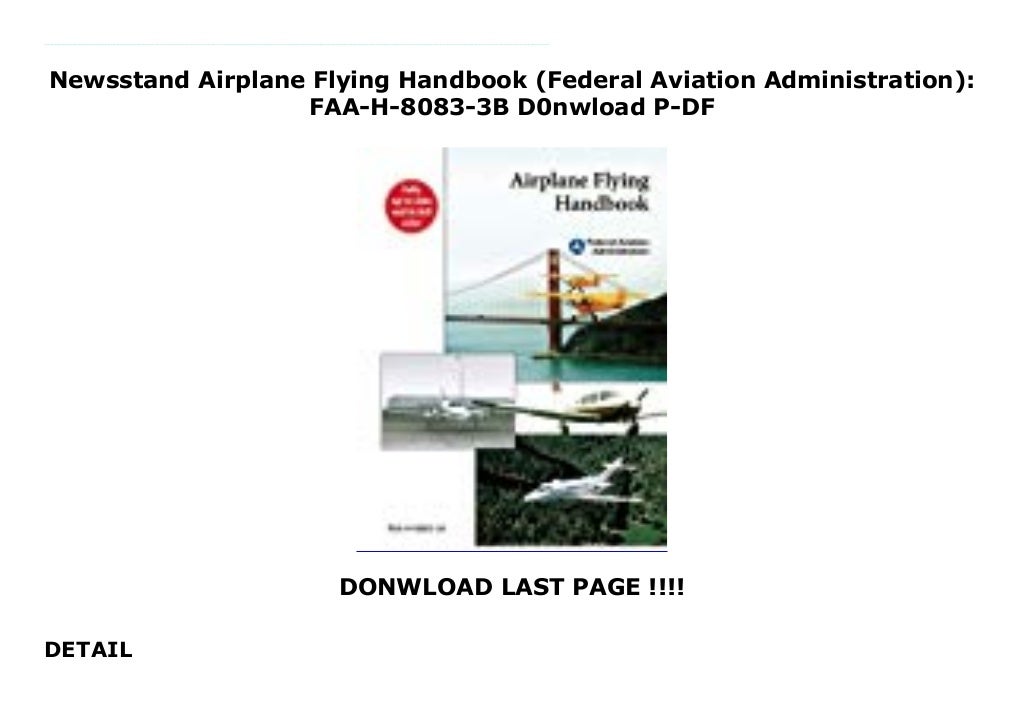 Airplane Flying Handbook.pdf Airplane Flying Handbook Faa H 8083 3B Pdf – VIQK