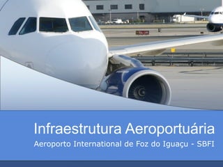 Infraestrutura Aeroportuária Aeroporto International de Foz do Iguaçu - SBFI 