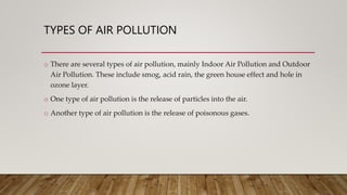 Most Common Pollution 6 Common Types Of Air Pollution – DMAPSG