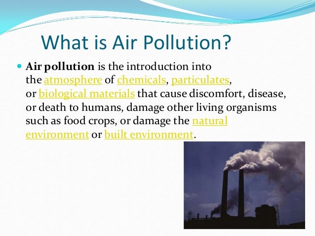 air pollution