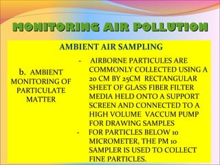 Air pollutin control 1 | PPT