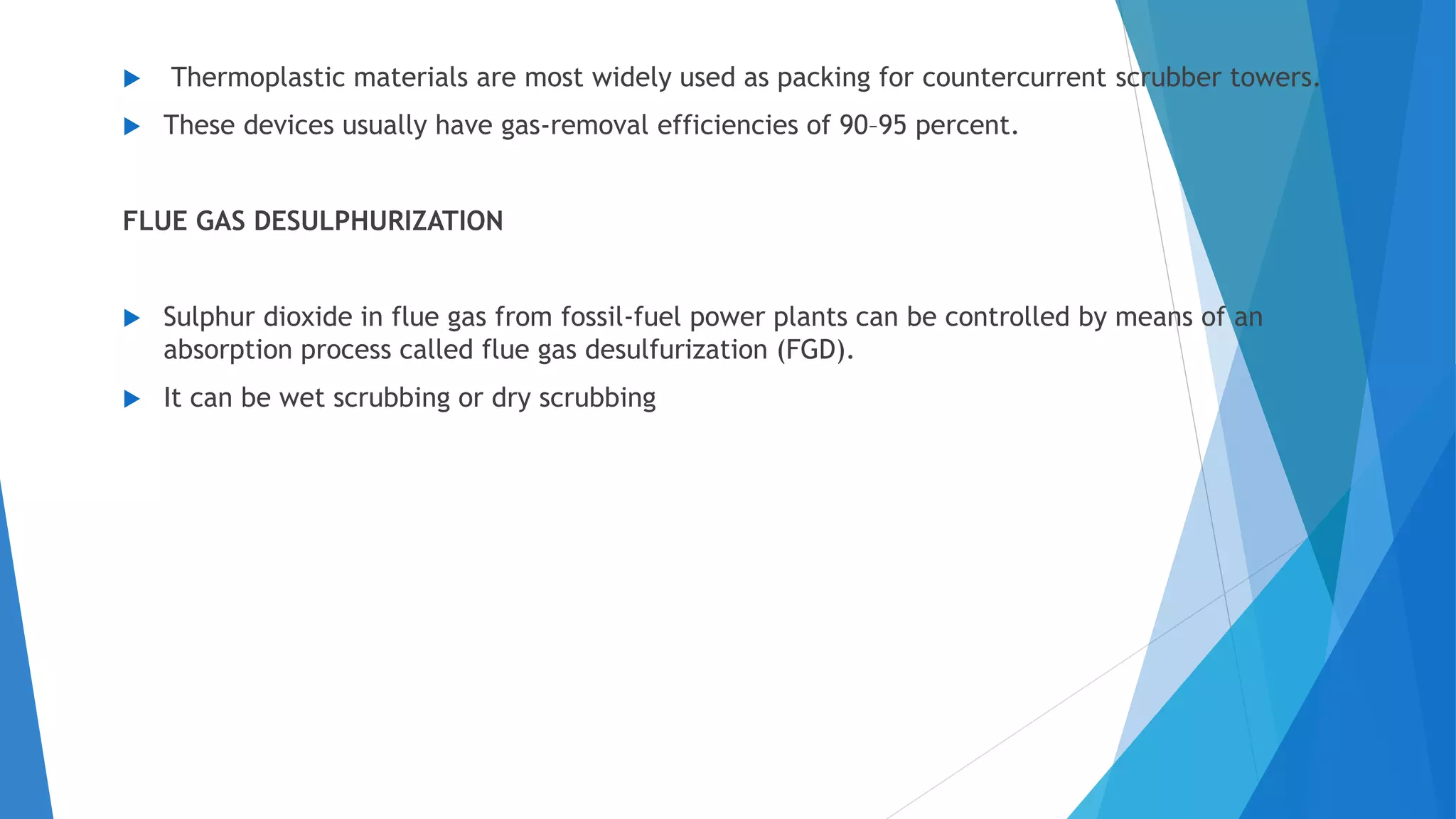 Air pollution control methods and equipments | PPTX