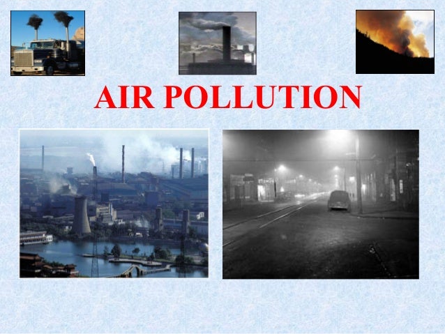 air pollution air pollution