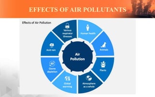 EFFECTS OF AIR POLLUTANTS
 