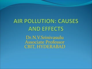 Dr.N.V.Srinivasulu
Associate Professor
CBIT, HYDERABAD

 