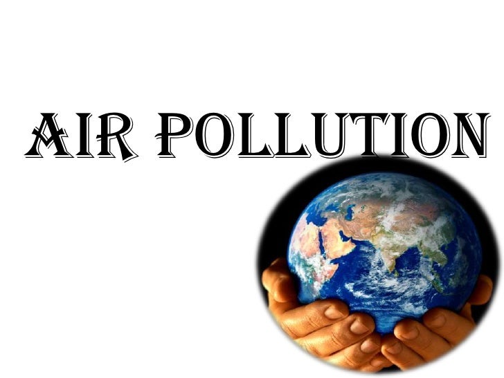 airpollution ppt website template newspaper