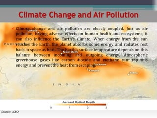 Air pollution and climate change, Delhi | PDF