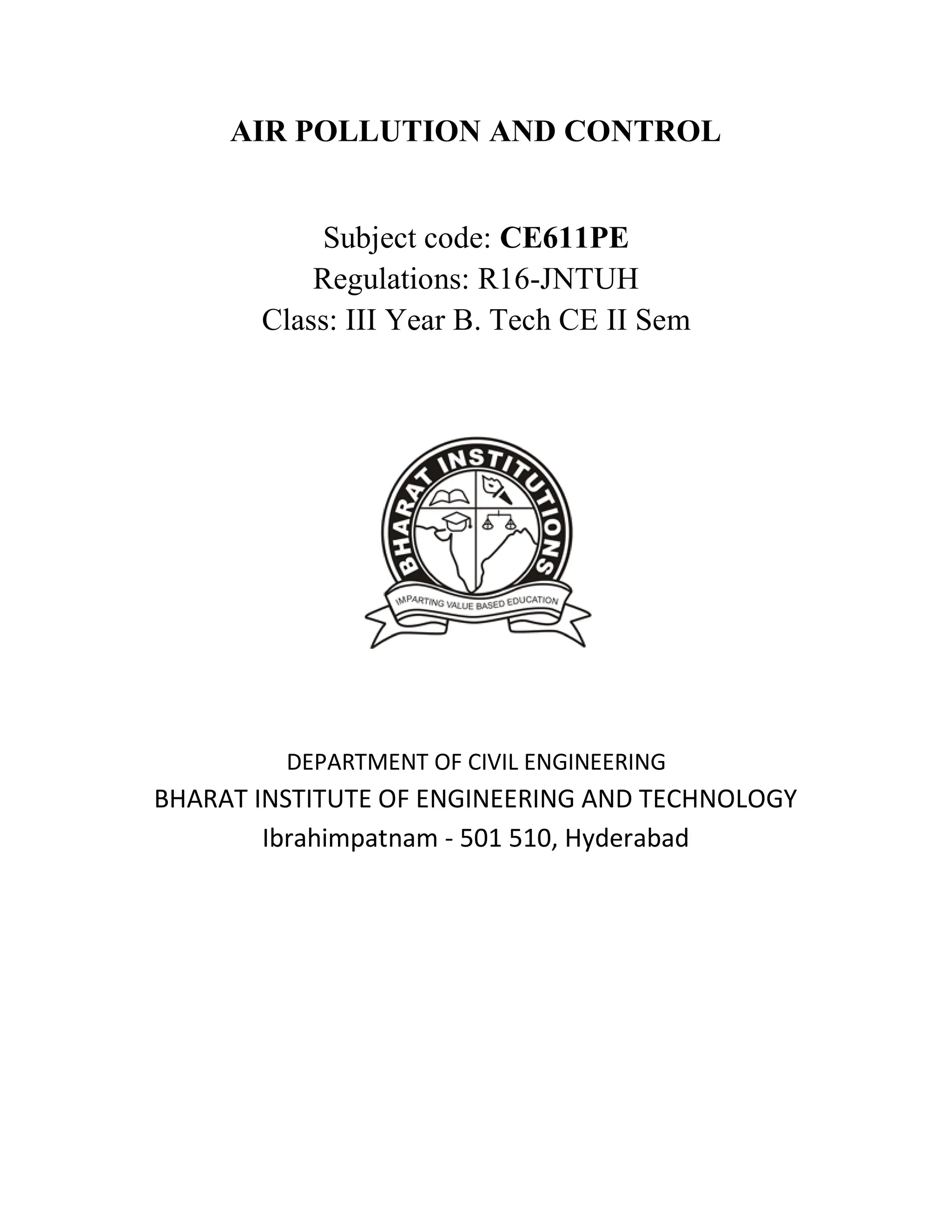 AIR POLLUTION AND CONTROL (CE611PE).pdf