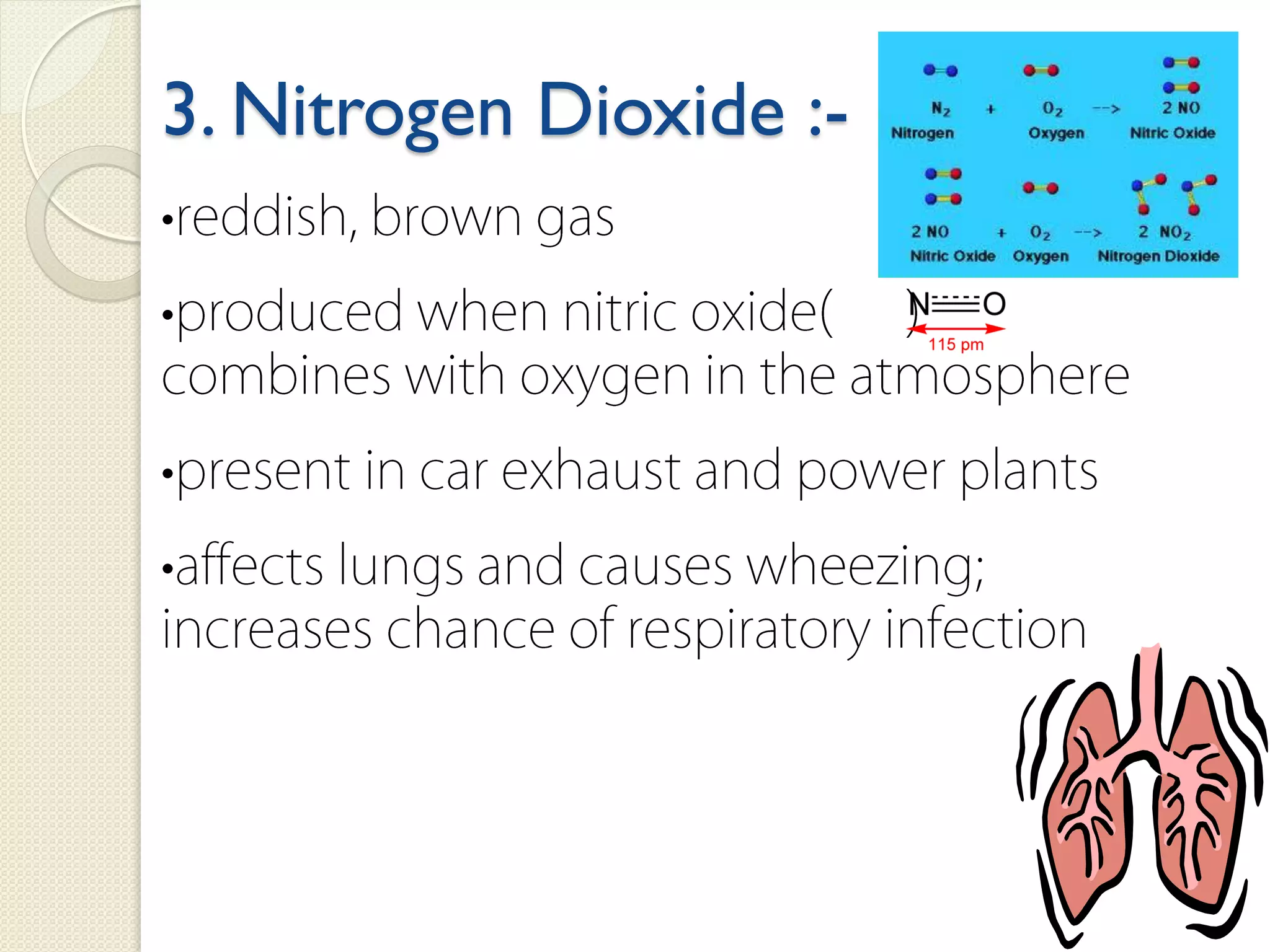 3. Nitrogen Dioxide :-
 