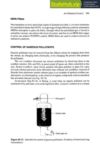 Air Pollution Control | PDF