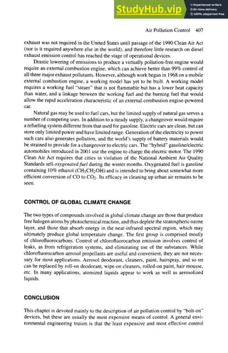 Air Pollution Control | PDF