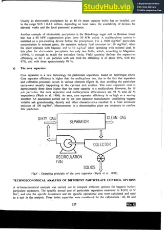 AIR POLLUTION CONTROL IN THE SUGAR CANE INDUSTRY | PDF
