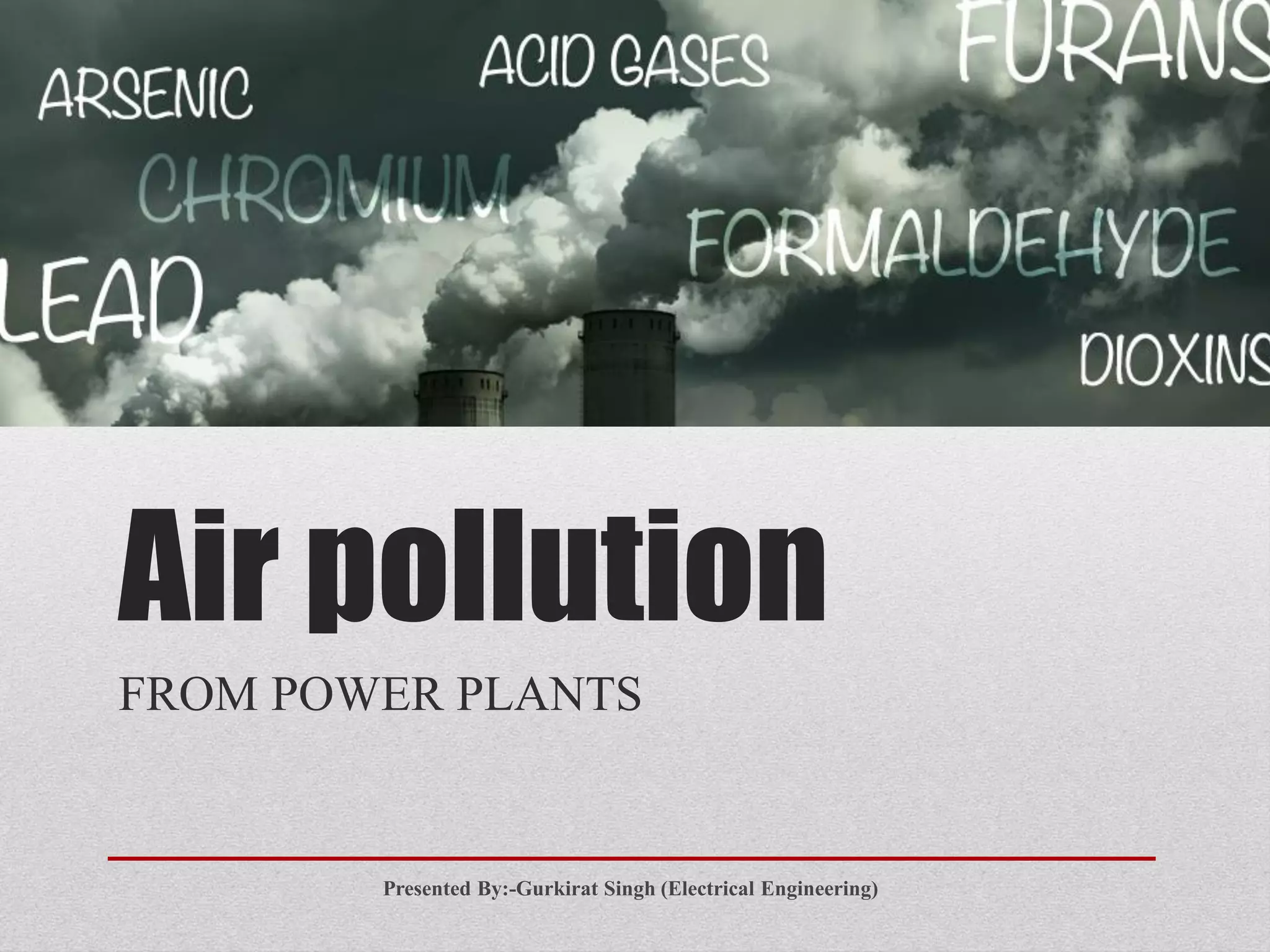 Air pollution from power plants | PDF