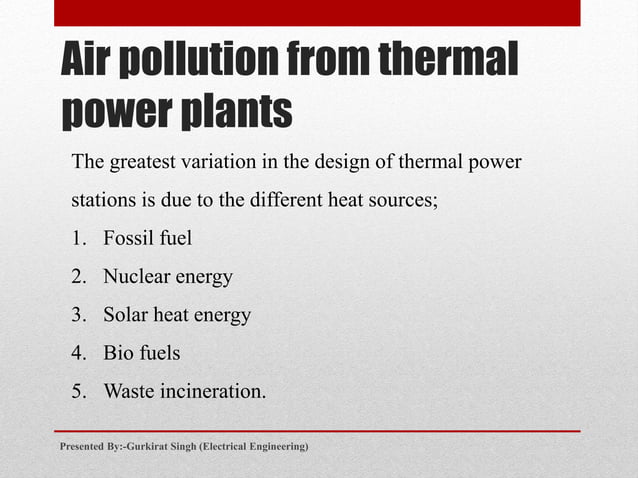 Air pollution from power plants | PDF