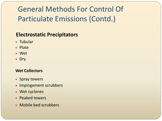 Air pollution in thermal power plants | PPTX