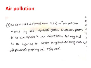 Air Pollution Introduction Pptx