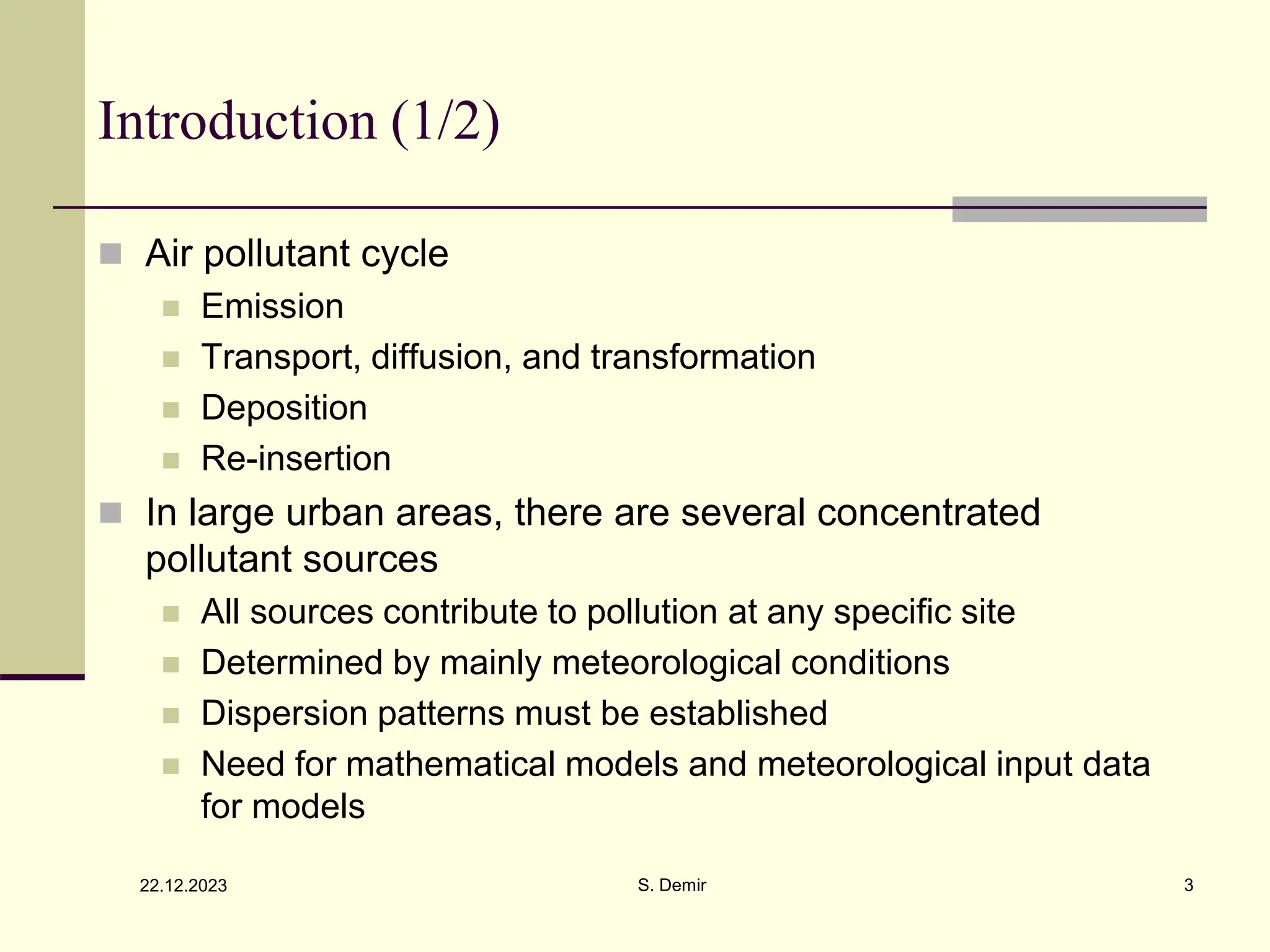 Air Pollution Meteorology Ppt