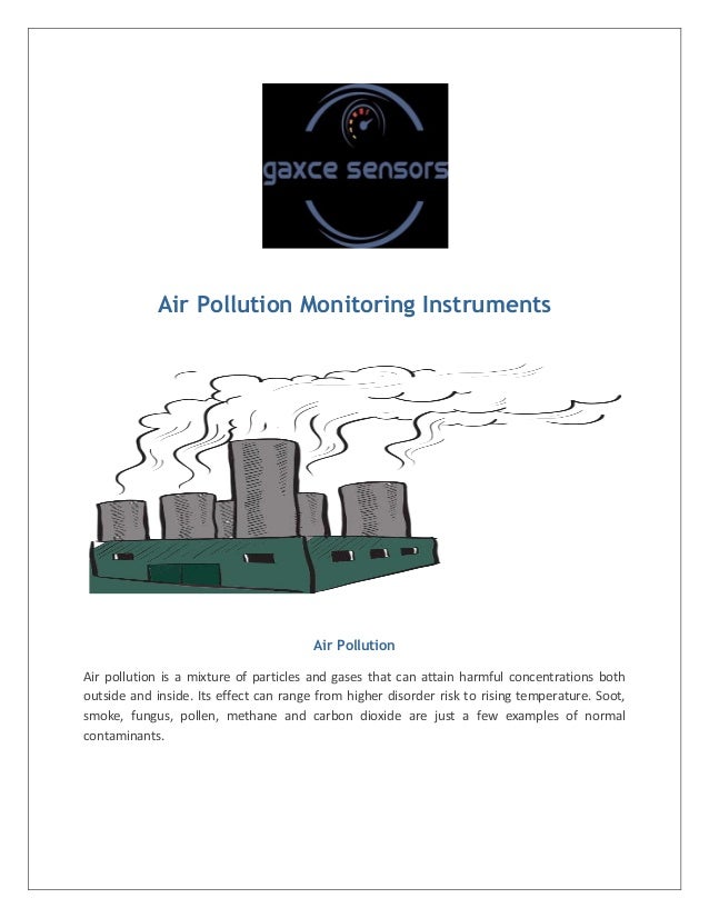 Air Pollution Monitoring Instruments