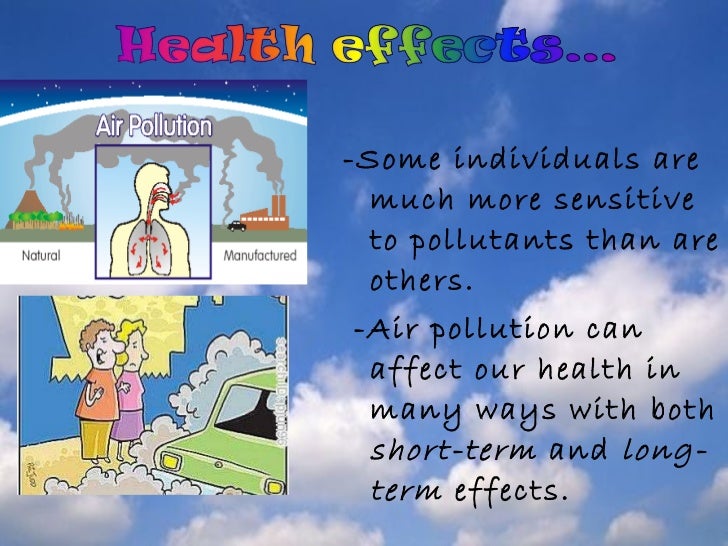 Air pollution (physical sciences project)