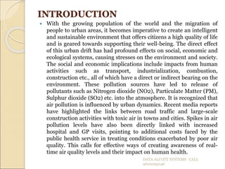 Air pollution prediction in python | PPT