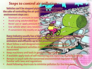 Air pollution presentation | PPTX