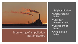 Haze Indicator Air pollution : Prevention | PPSX