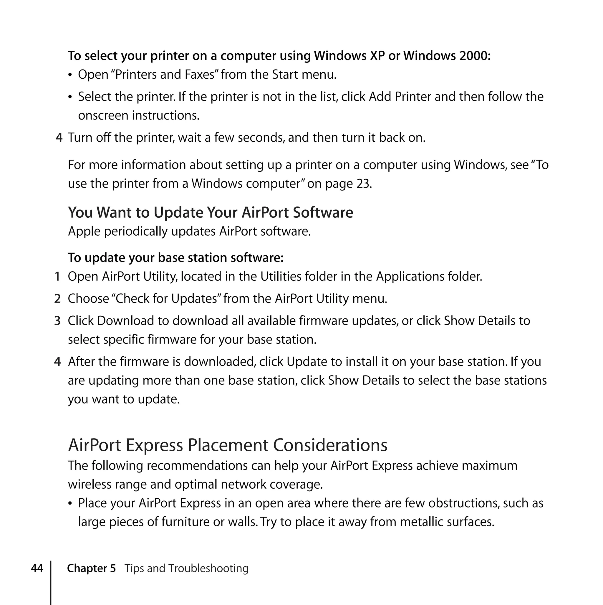 AirPort Express Setup Guide | PDF