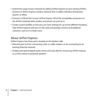Photo inspiration: Airport Express Setup Guide Photo Inspiration