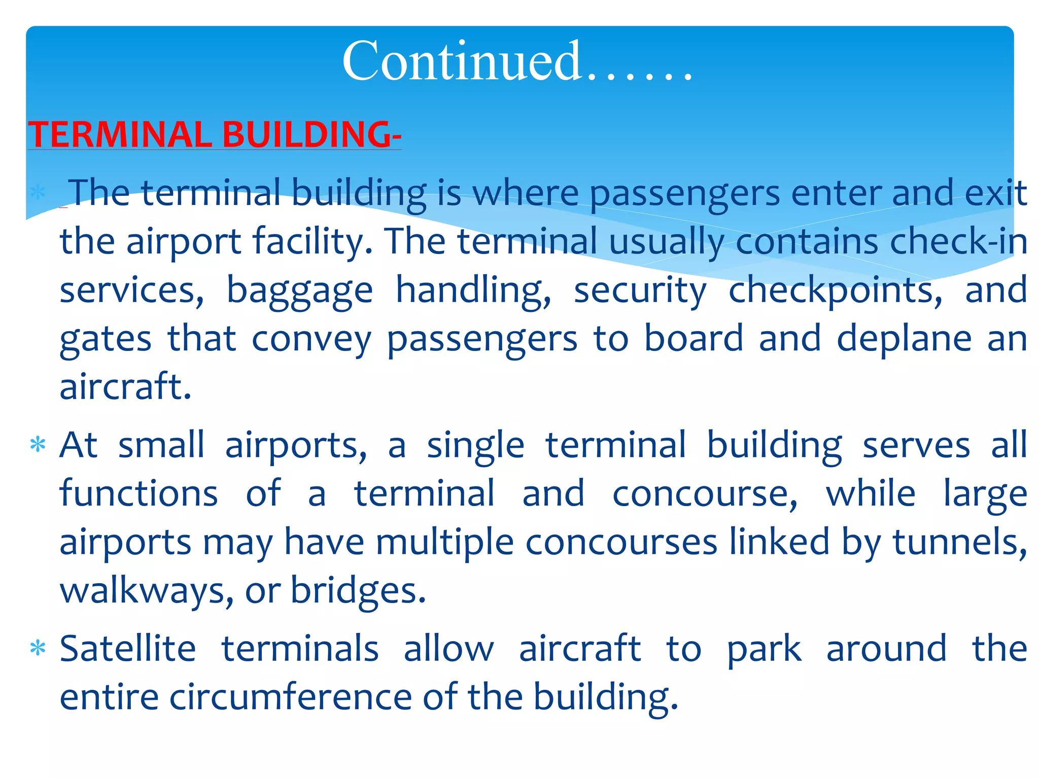 kuliah 3 airport dan bagian2 nya | ppt Images High... Airport Components ppt.pptx