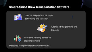 Crew Rotation Software Crew Shuttle Management Software is Optimizing Airport Crew Transport ...