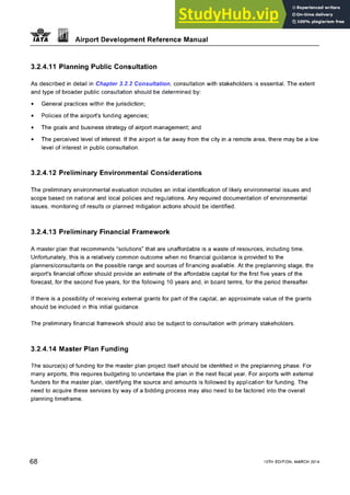 Airport Development Reference Maneal Forecasting and Planning sections ...