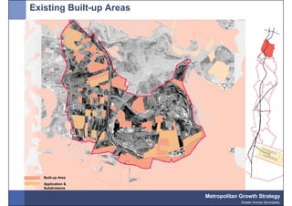 Existing Built-up Areas




   Built-up Area
   Application &
   Subdivisions

                          Metropolitan Growth Strategy
                                       Greater Amman Municipality
 