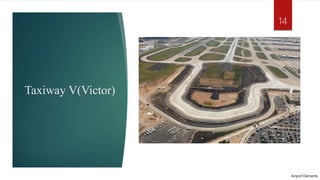 Taxiway V(Victor)
Airport Elements
14
 