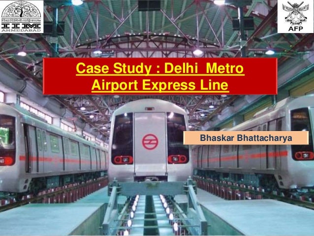 Delhi metro case study solution image