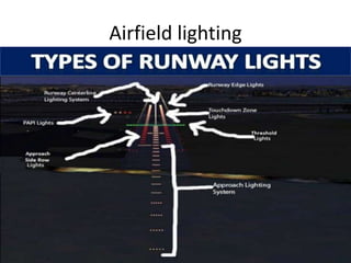 Airfield lighting
 