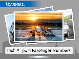 Irish Airport Passenger Numbers
 