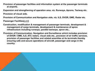 Airports authority of india | PPTX