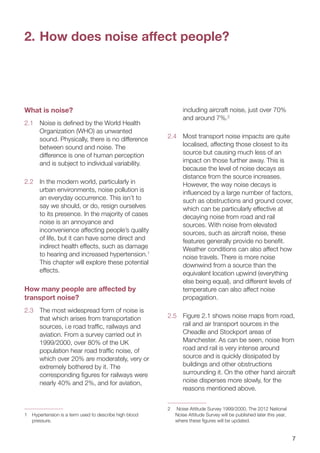 Less Population Less Noise Airports commission noise | PDF