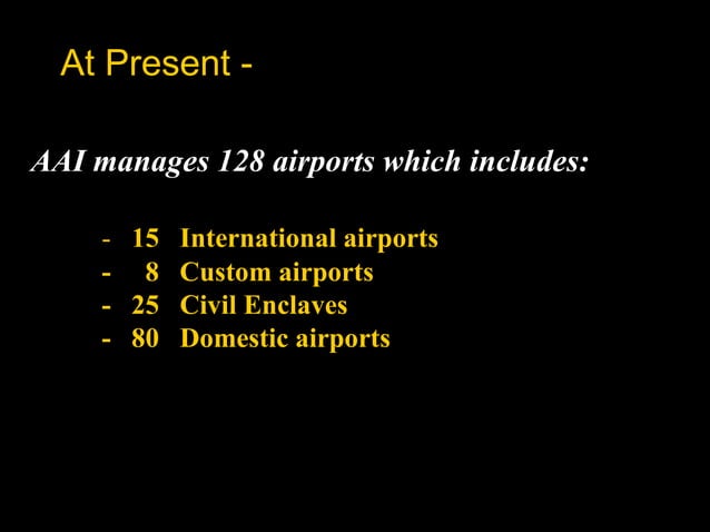 Airports presentation | PPT | Aviation Industry | Industries