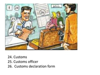 Airport vocabulary | PPTX