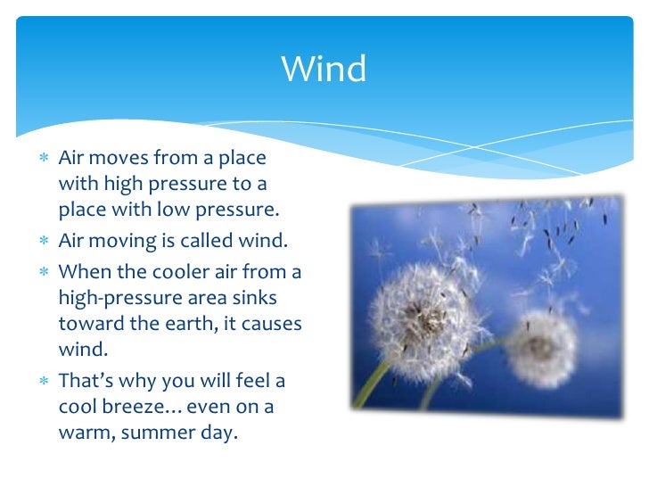 Air pressure and Wind