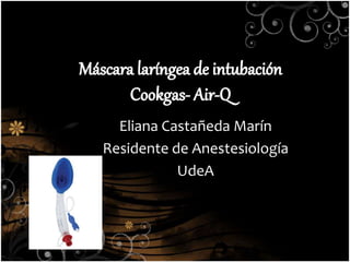 Eliana Castañeda Marín
Residente de Anestesiología
UdeA
 