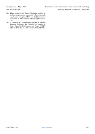 Air Quality Prediction In Urban Environment Using IoT Sensor Data | PDF