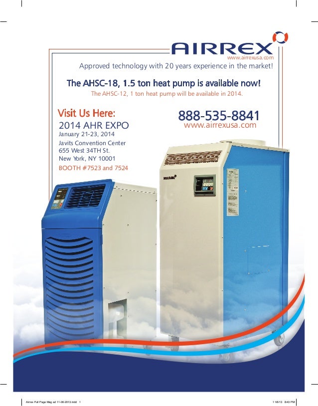 AHR EXPO 2014 AIRREXUSA