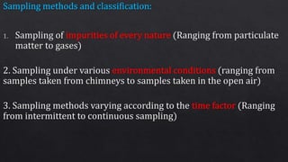 Air sampling | PPTX
