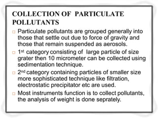 Air sampling | PPTX